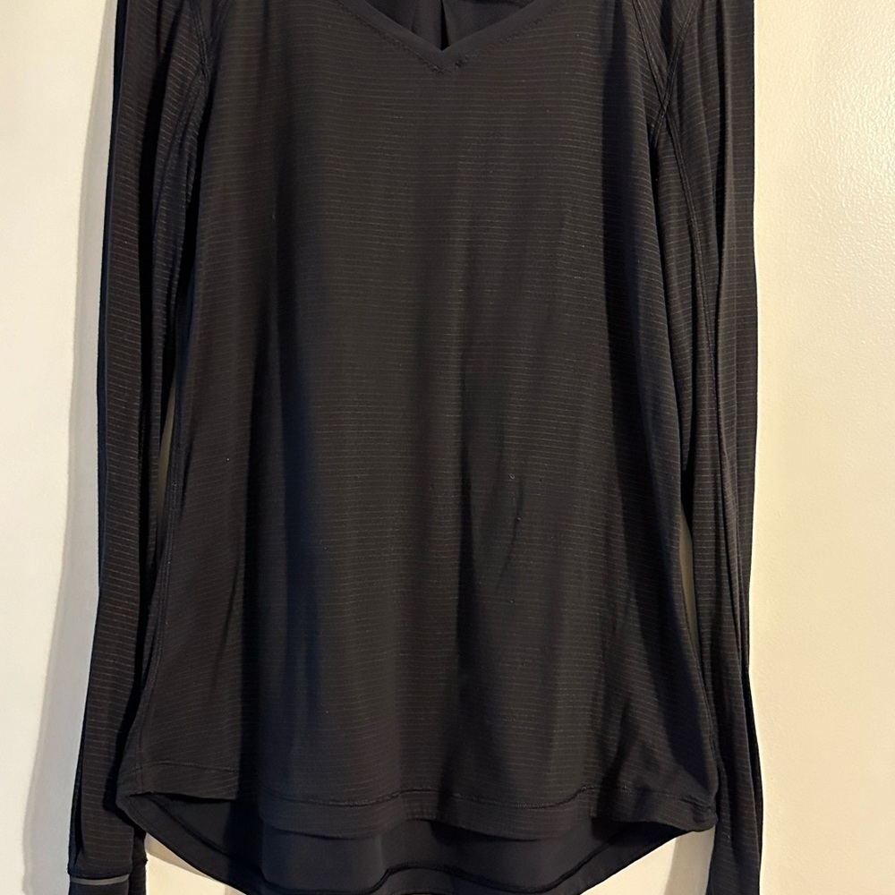 Lululemon Athletica Gray Relaxed Tunic Long Sleeve Top